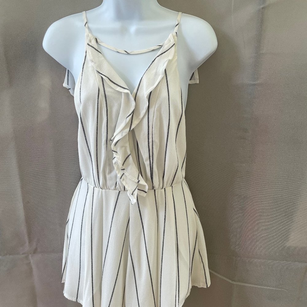 LF Rumor Boutique White Romper